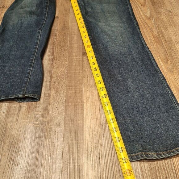 Ralph Lauren Jeans Co. Premium Classic Straight Leg Women's Jeans Dark Size 12 - Picture 8 of 10